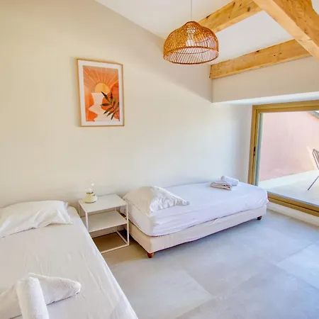 Apartment Duplex Vieil 3 Parking Avec Vue Wifi - Limestay Antibes
